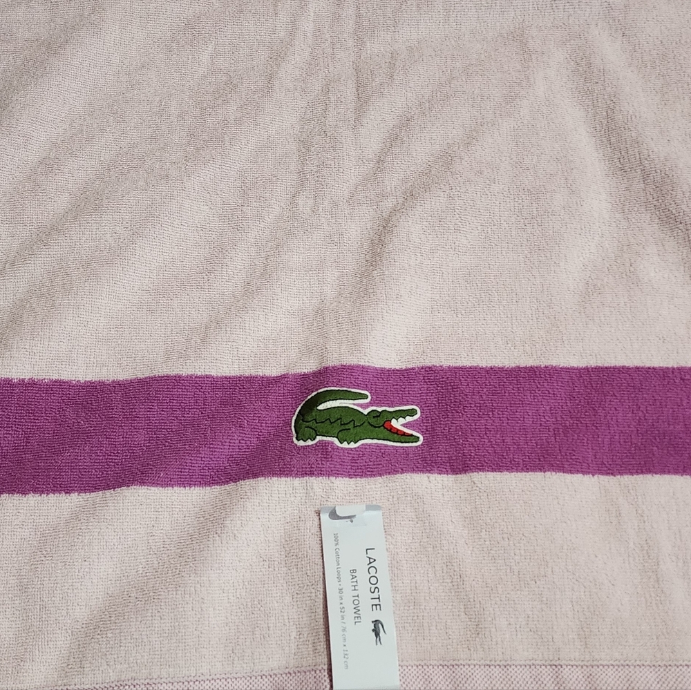 Lacoste Bath Towel